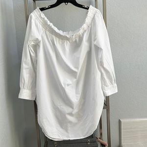 Maeve Off-shoulder Tunic Blouse